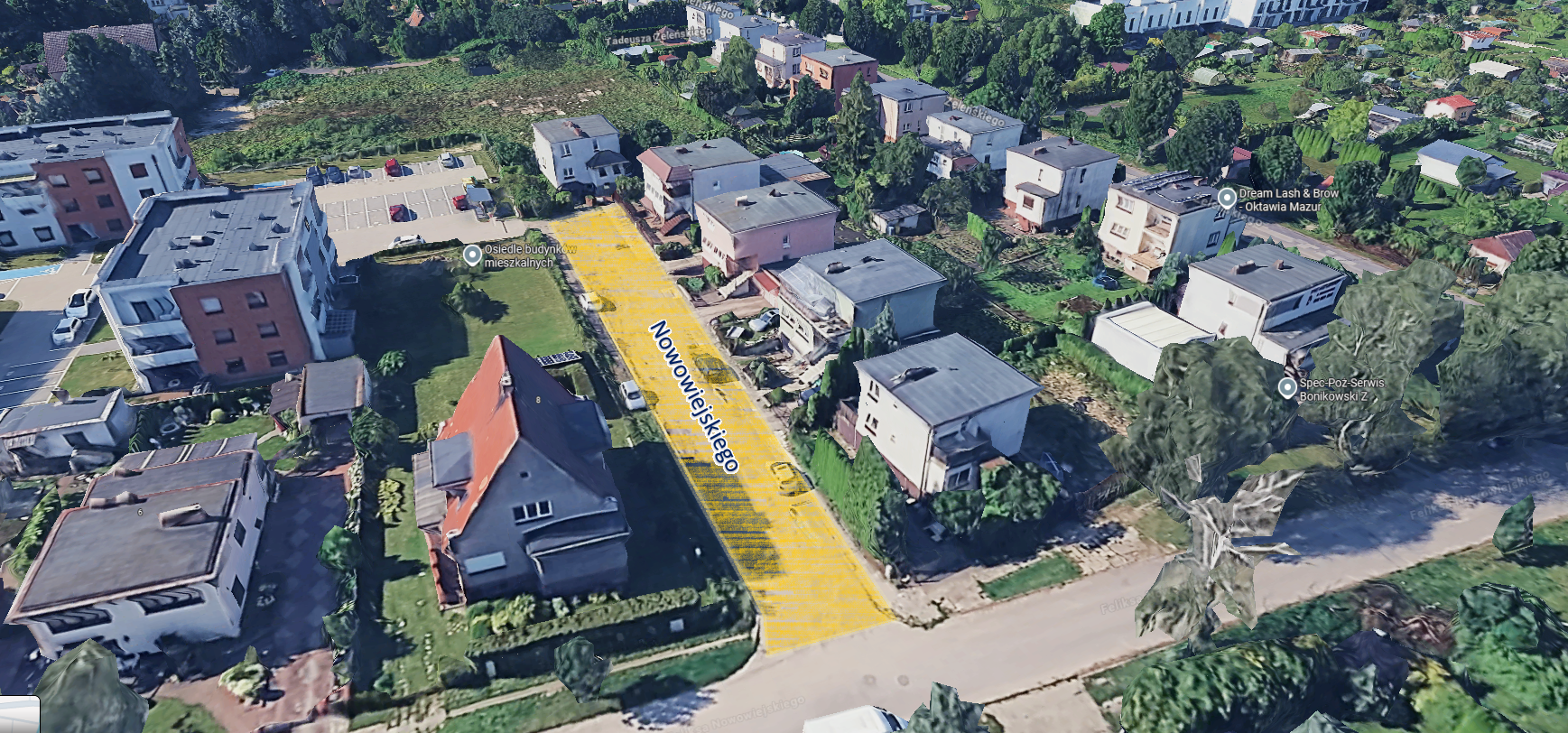 Rozpoczęcie prac przy ul. Nowowiejskiego